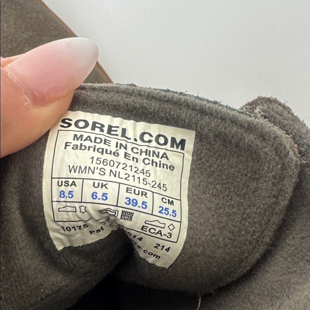 Sorel Toronto Women's Waterproof Lace Up Ankle Booties size US 8.5 - Picture 4 of 10